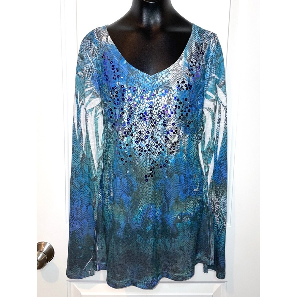 Daytrip sequin long sleeve